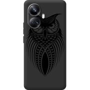 Черный чехол BoxFace Realme 10 Pro Plus Owl