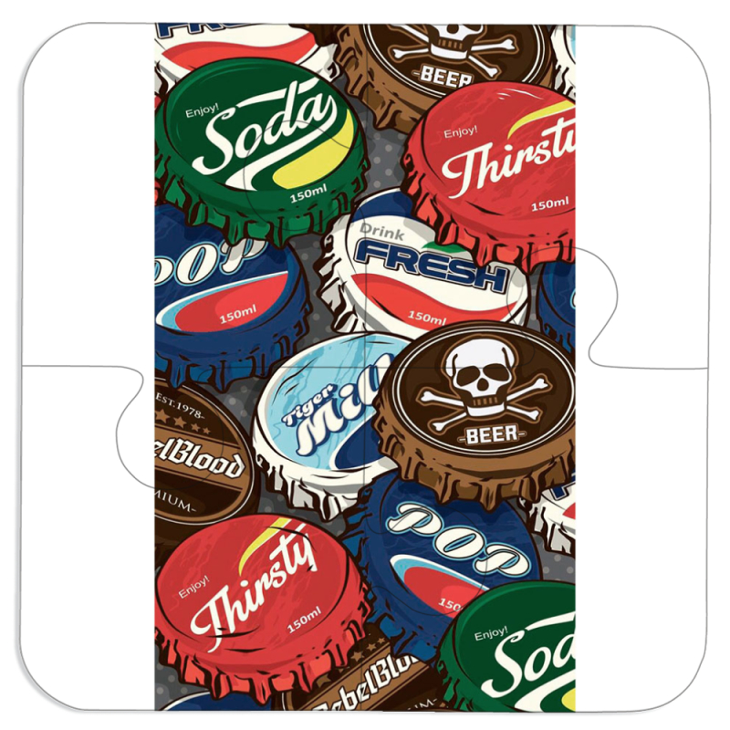 Магнитные фотопазлы 100 на 100 Drink Lids