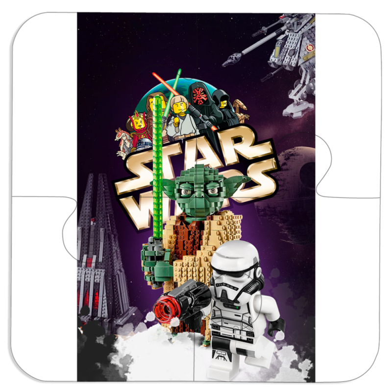 Магнитные фотопазлы 100 на 100 Lego StarWars