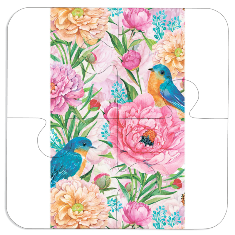 Магнитные фотопазлы 100 на 100 Birds in Flowers