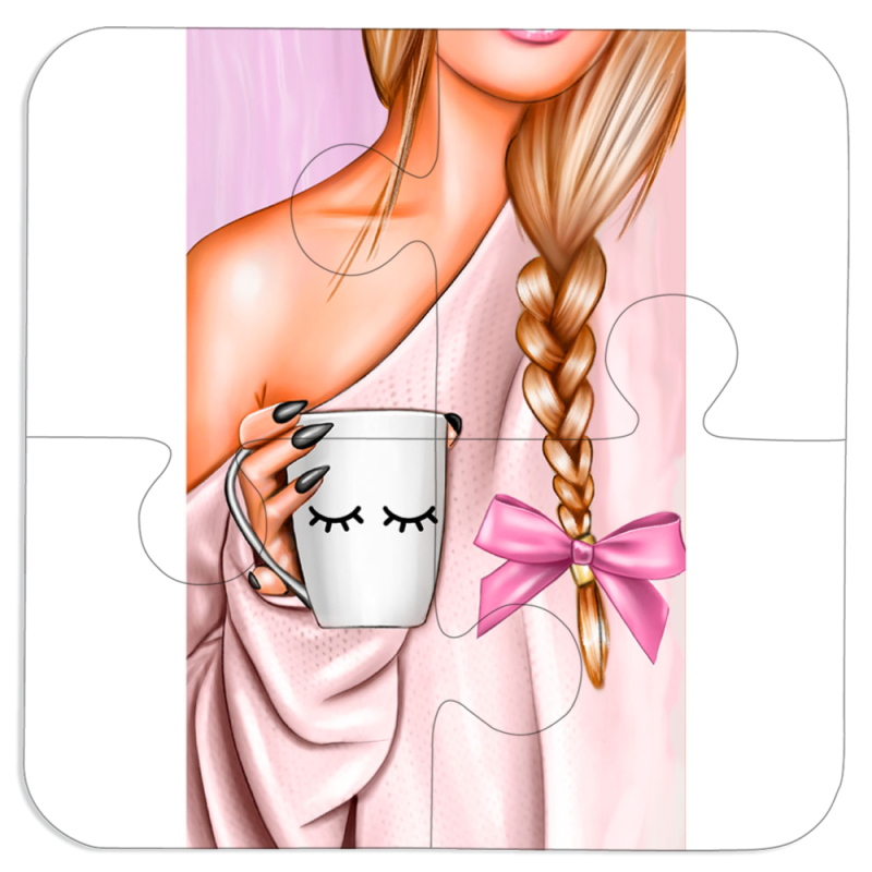 Магнитные фотопазлы 100 на 100 Morning Coffee