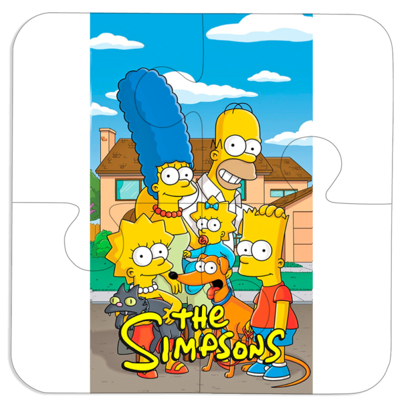Магнитные фотопазлы 100 на 100 The Simpsons
