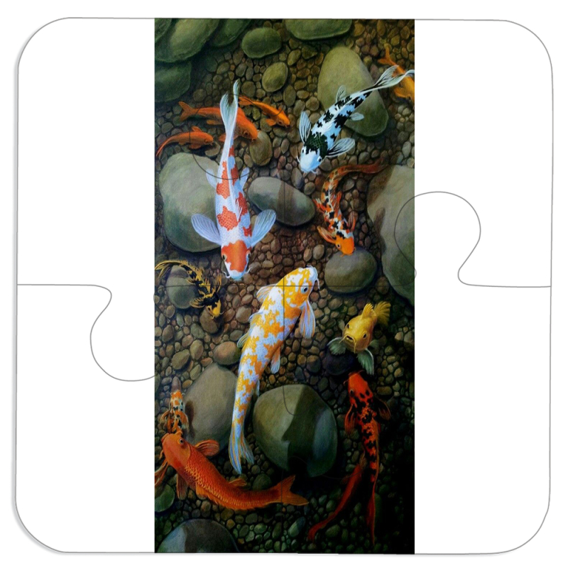 Магнитные фотопазлы 100 на 100 Underwater Koi