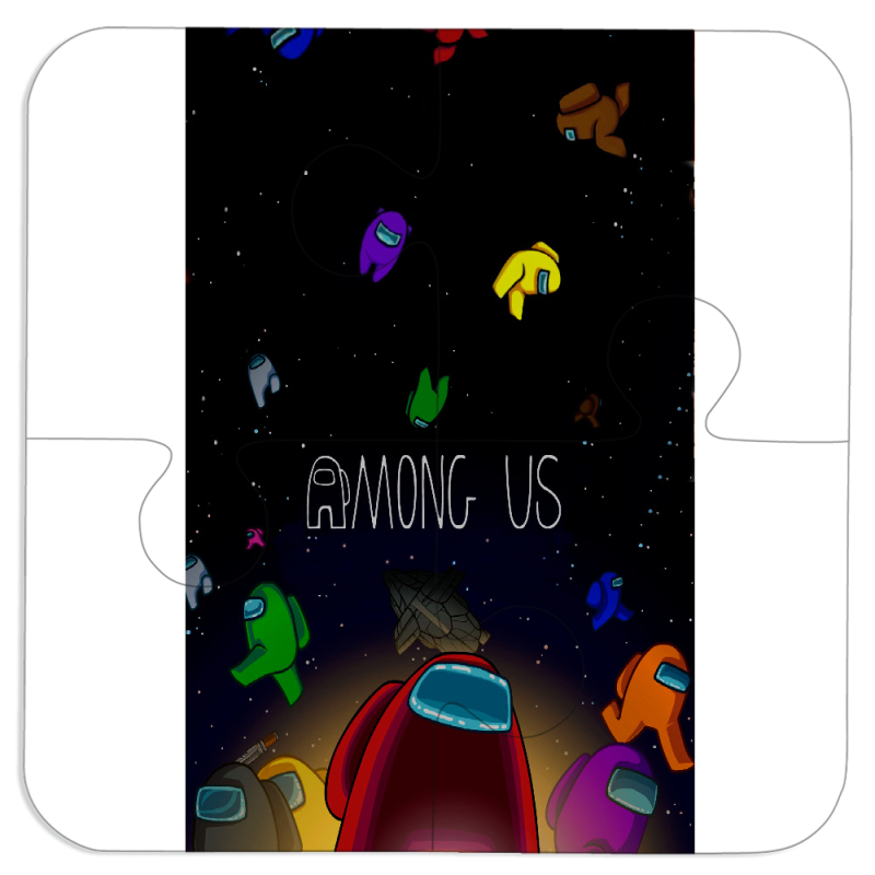 Магнитные фотопазлы 100 на 100 Among Us