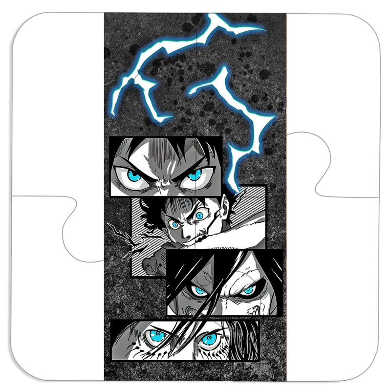 Магнитные фотопазлы 100 на 100 Eren Yeager Transformation