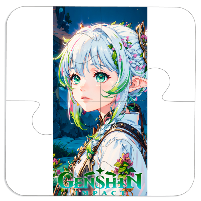 Магнитные фотопазлы 100 на 100 Нахіда Genshin
