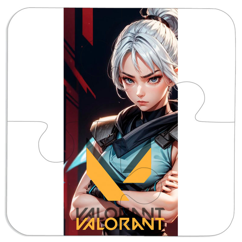 Магнитные фотопазлы 100 на 100 Valorant Джет