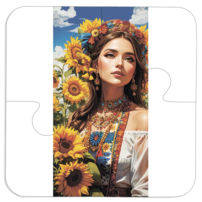 Магнитные фотопазлы 100 на 100 Сонячна Душа