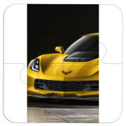 Магнитные фотопазлы 100 на 100 Corvette Z06