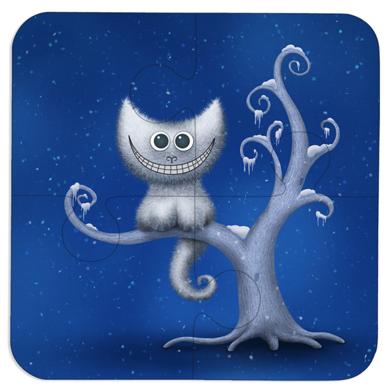 Магнитные фотопазлы 100 на 100 Smile Cheshire Cat