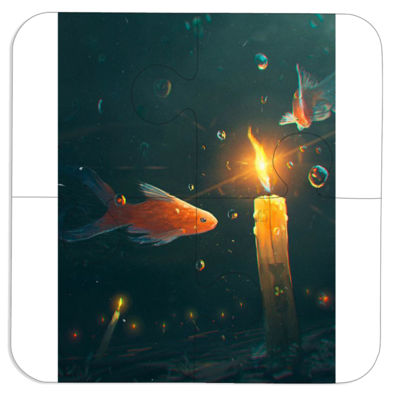 Магнитные фотопазлы 100 на 100 