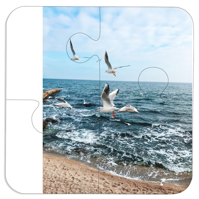 Магнитные фотопазлы 100 на 100 