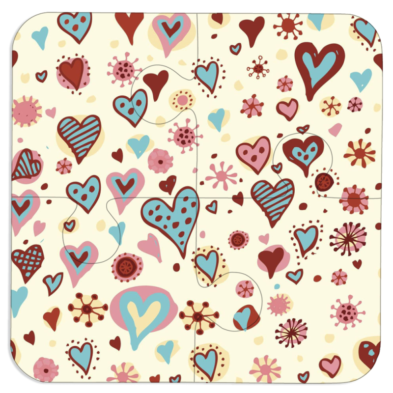 Магнитные фотопазлы 100 на 100 Be my Valentine