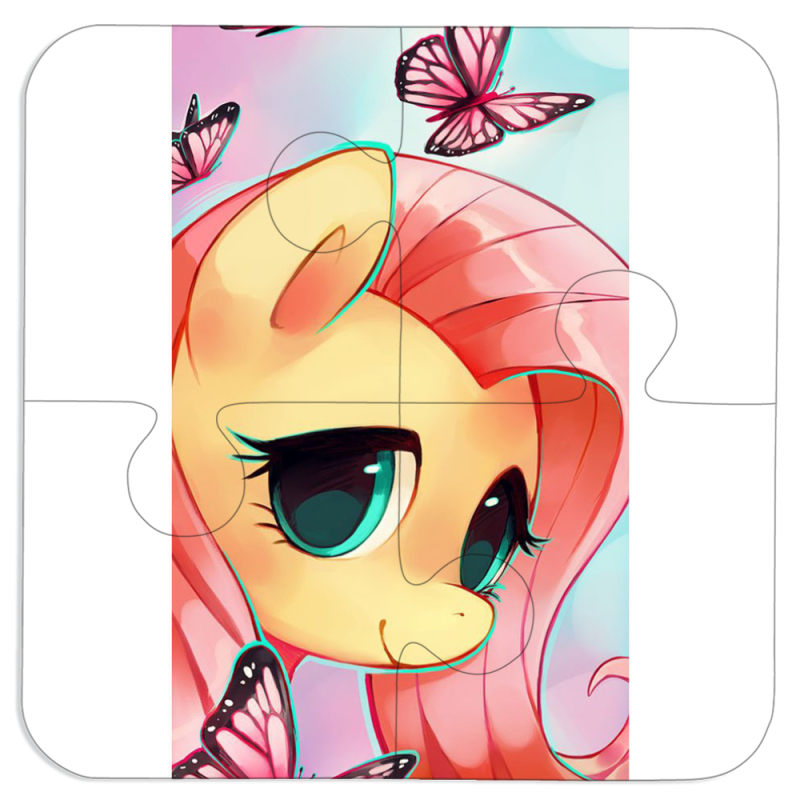 Магнитные фотопазлы 100 на 100 My Little Pony Fluttershy