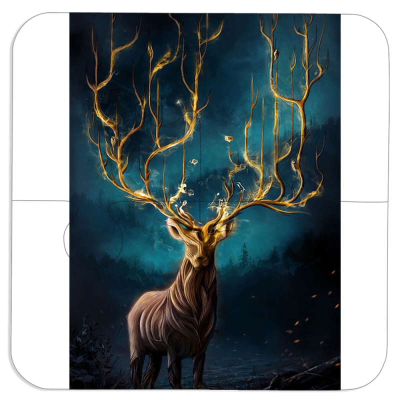 Магнитные фотопазлы 100 на 100 Fairy Deer