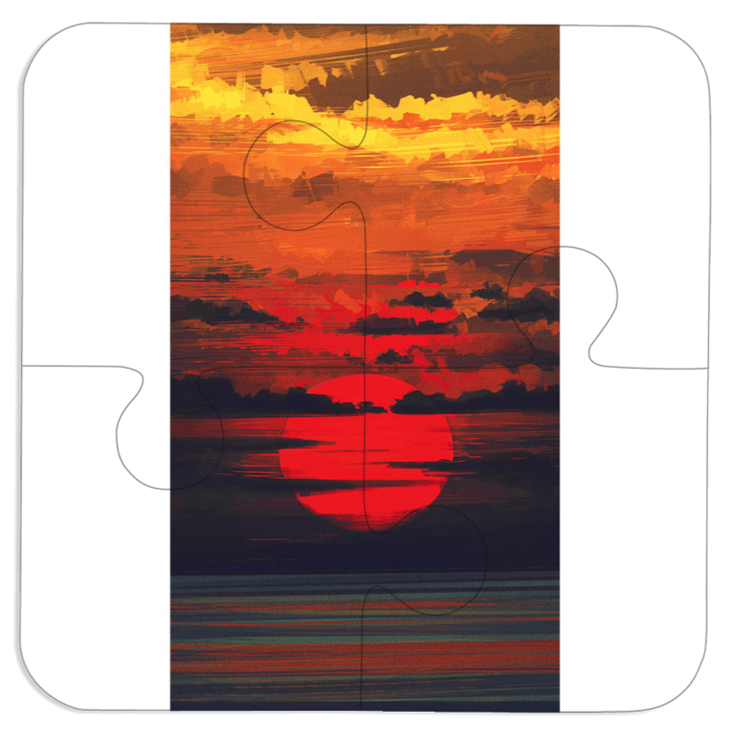 Магнитные фотопазлы 100 на 100 Calm Before the Storm