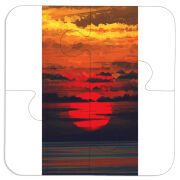 Магнитные фотопазлы 100 на 100 Calm Before the Storm