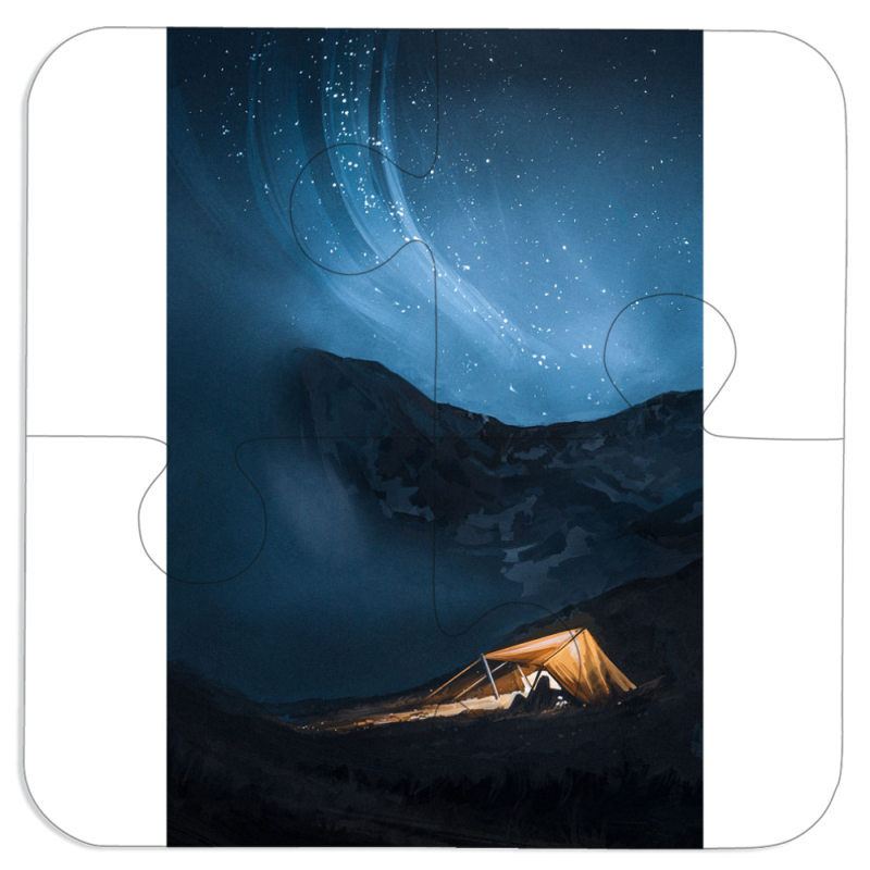 Магнитные фотопазлы 100 на 100 Nowhere