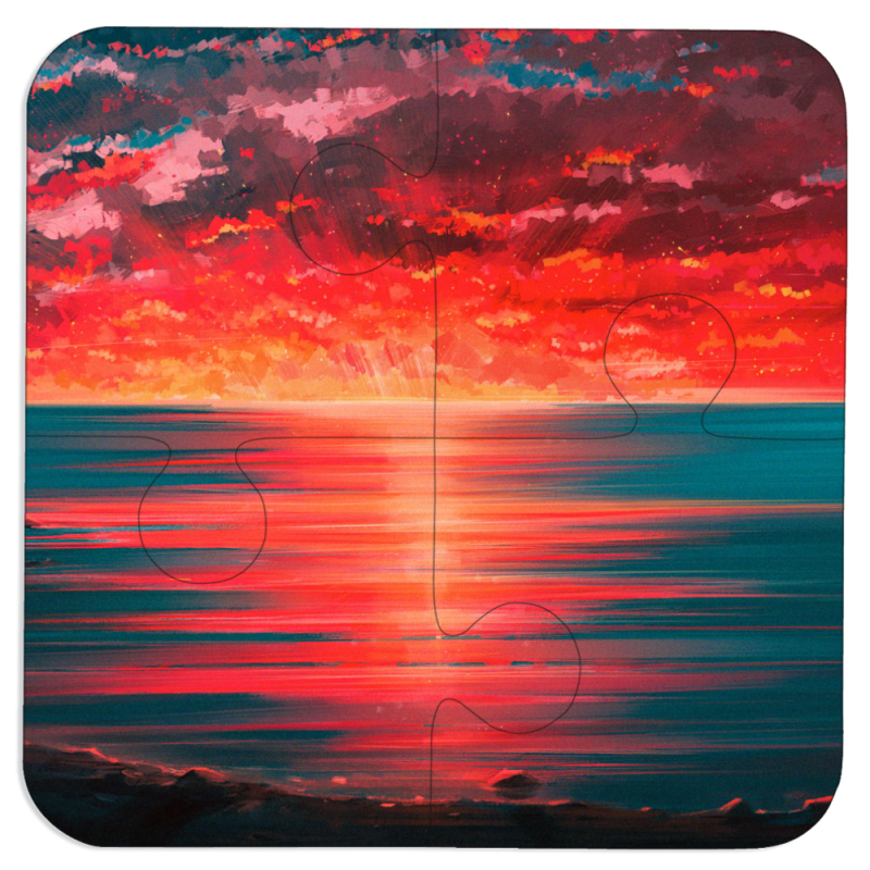 Магнитные фотопазлы 100 на 100 Seaside b