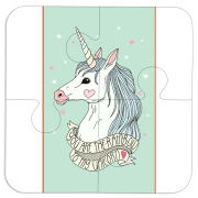 Магнитные фотопазлы 100 на 100 My Unicorn