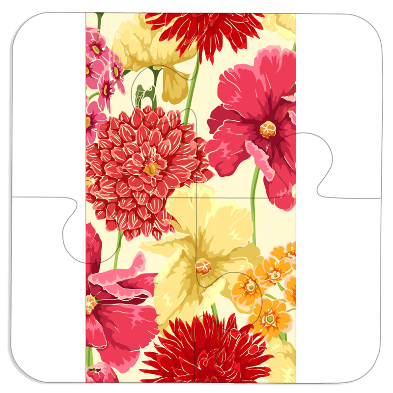 Магнитные фотопазлы 100 на 100 Flower Bed