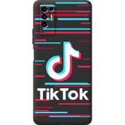 Черный чехол BoxFace Tecno POVA 2 Tik Tok