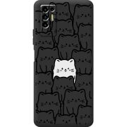 Черный чехол BoxFace Tecno POVA 2 