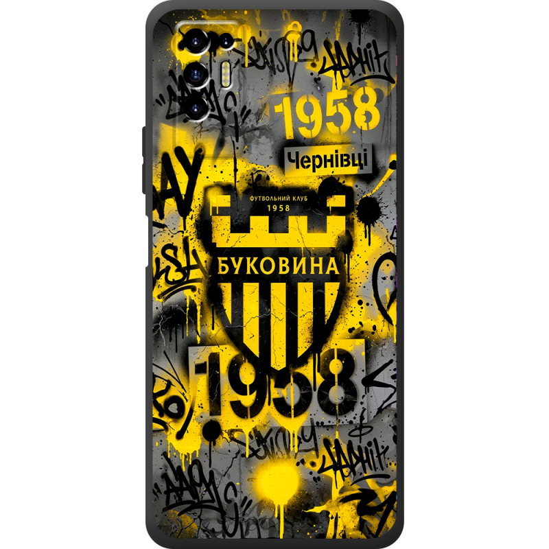 Черный чехол BoxFace Tecno POVA 2 