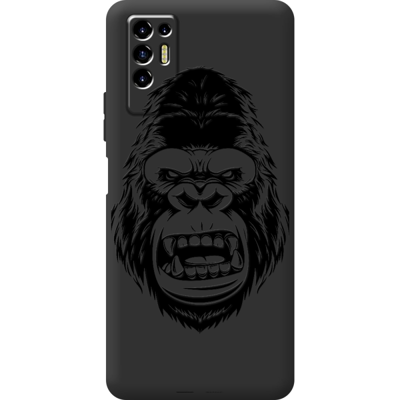 Черный чехол BoxFace Tecno POVA 2 Gorilla