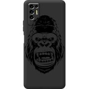 Черный чехол BoxFace Tecno POVA 2 Gorilla