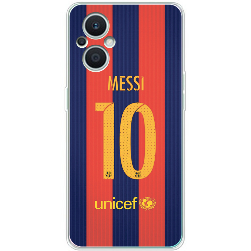 Чехол BoxFace OPPO Reno 7 Lite 5G Messi 10