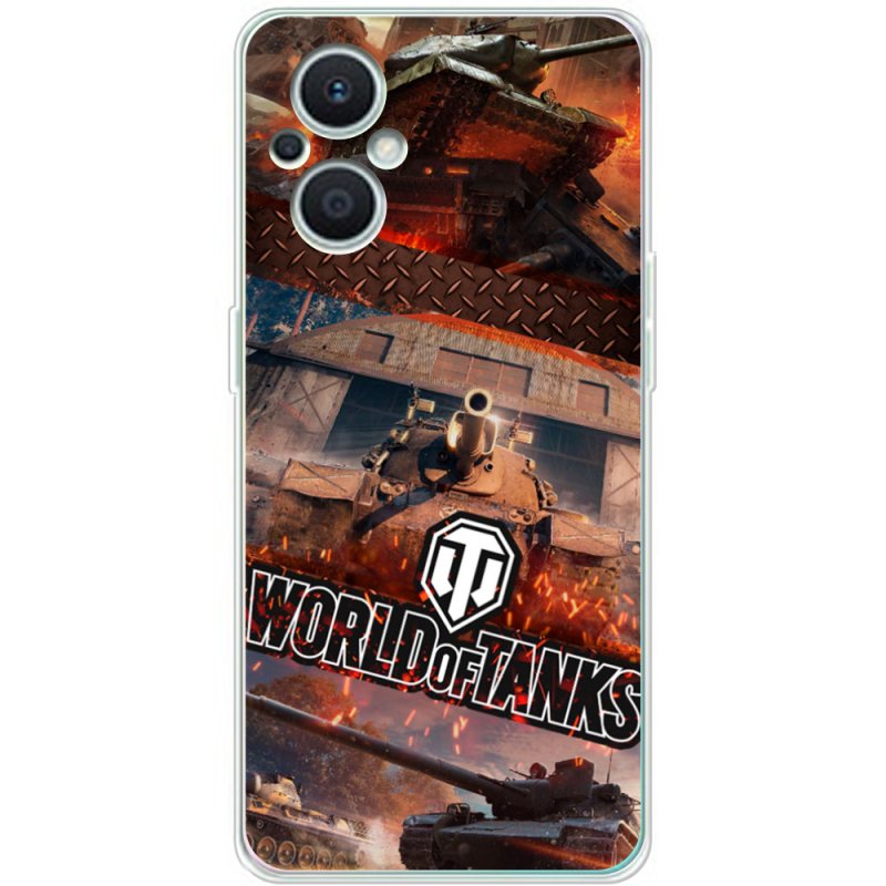 Чехол BoxFace OPPO Reno 7 Lite 5G World Of Tanks