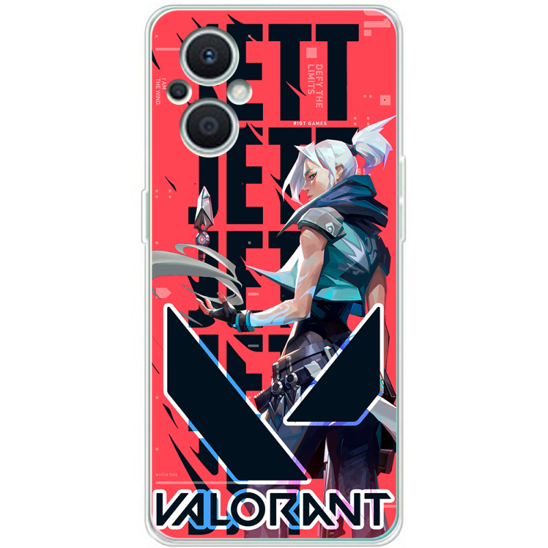 Чехол BoxFace OPPO Reno 7 Lite 5G Valorant Jett