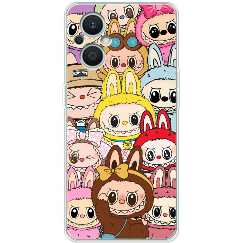 Чехол BoxFace OPPO Reno 7 Lite 5G Labubu
