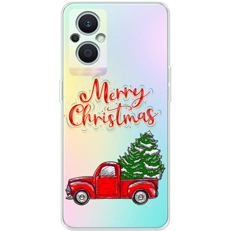 Прозрачный чехол BoxFace OPPO Reno 7 Lite 5G Holiday Car