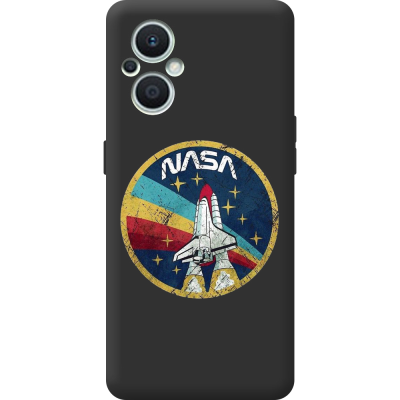 Черный чехол BoxFace OPPO Reno 7 Lite 5G NASA