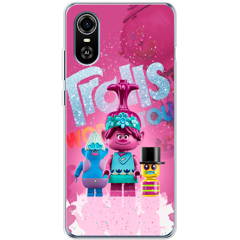 Чехол BoxFace ZTE Blade A31 Plus Lego Trolls