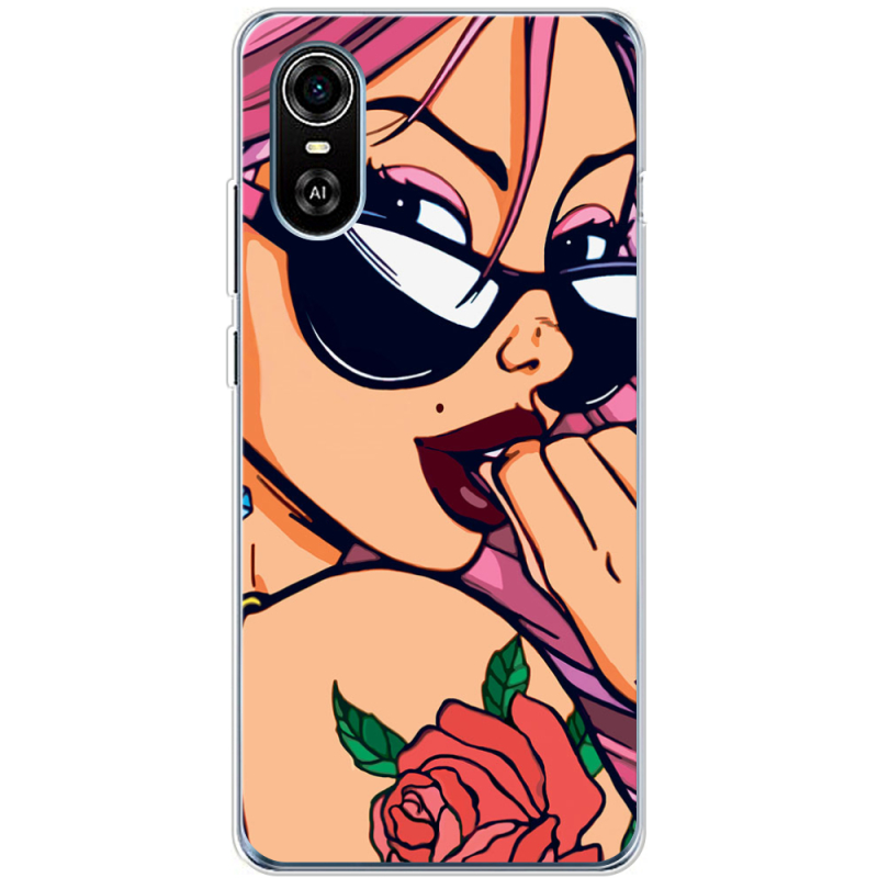 Чехол BoxFace ZTE Blade A31 Plus Pink Girl