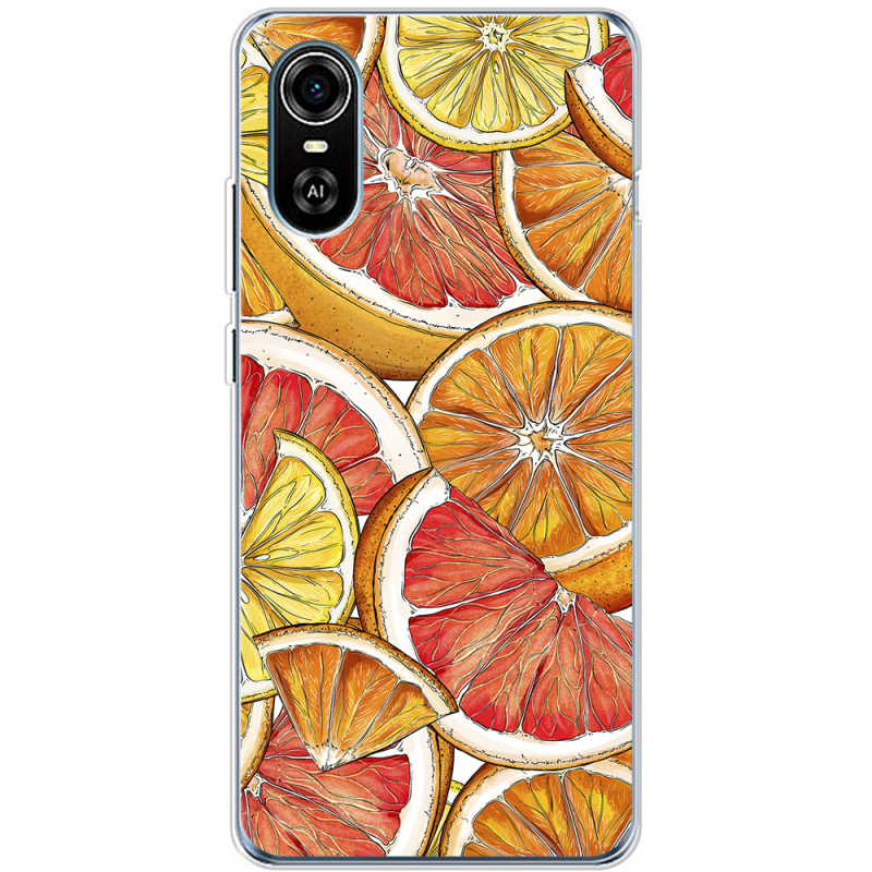 Чехол BoxFace ZTE Blade A31 Plus Citrus Pattern