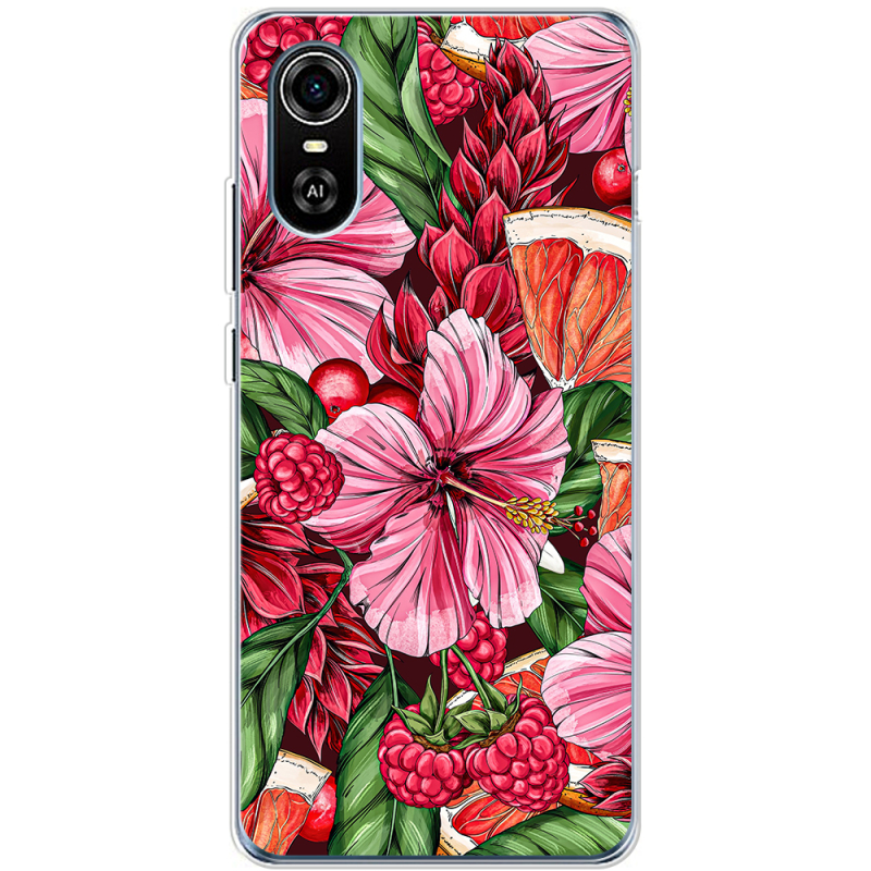 Чехол BoxFace ZTE Blade A31 Plus Tropical Flowers