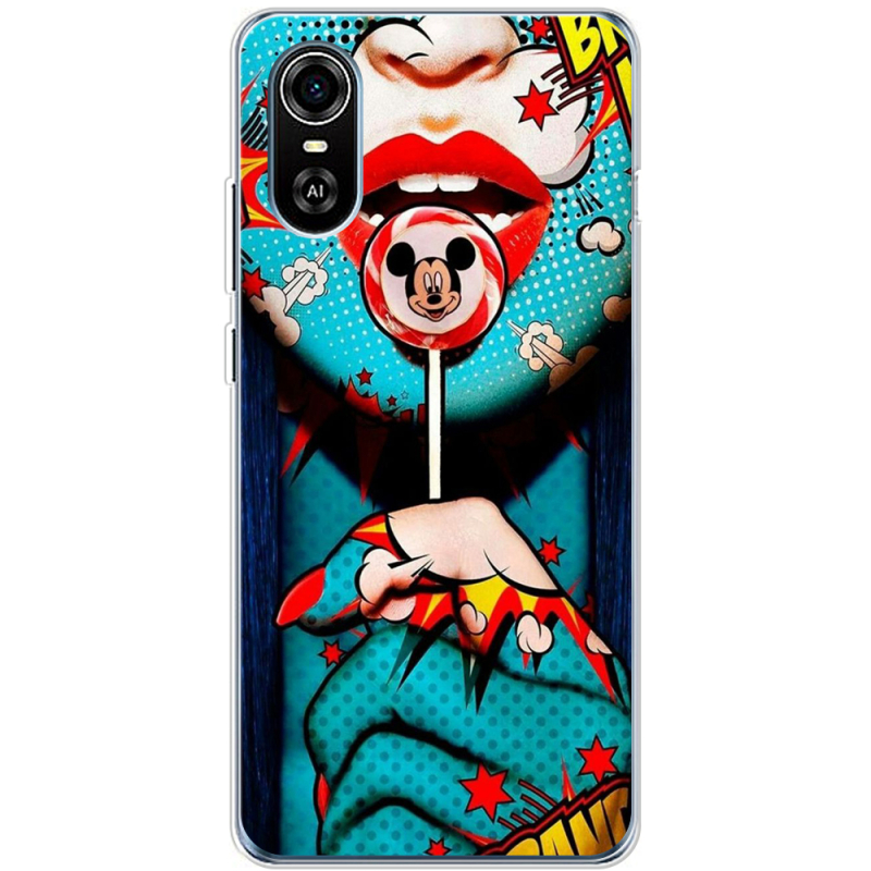 Чехол BoxFace ZTE Blade A31 Plus Girl Pop Art