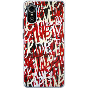 Чехол BoxFace ZTE Blade A31 Plus Love Graffiti