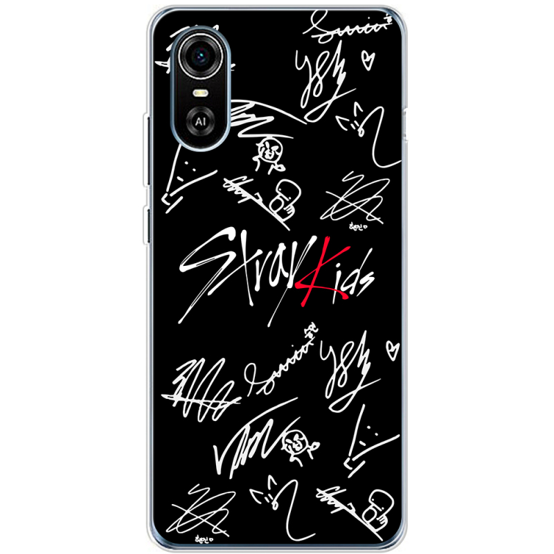 Чехол BoxFace ZTE Blade A31 Plus Stray Kids автограф