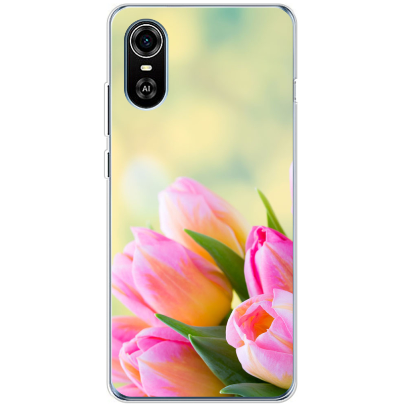 Чехол BoxFace ZTE Blade A31 Plus Bouquet of Tulips