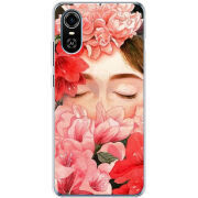 Чехол BoxFace ZTE Blade A31 Plus Girl in Flowers