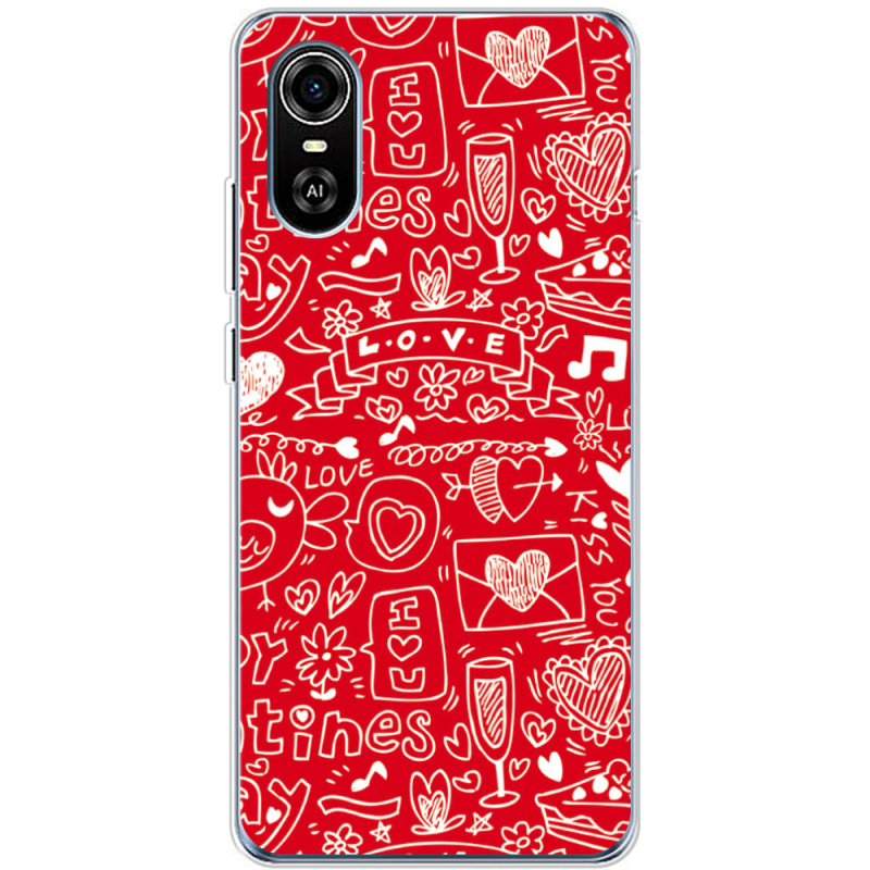 Чехол BoxFace ZTE Blade A31 Plus Happy Valentines