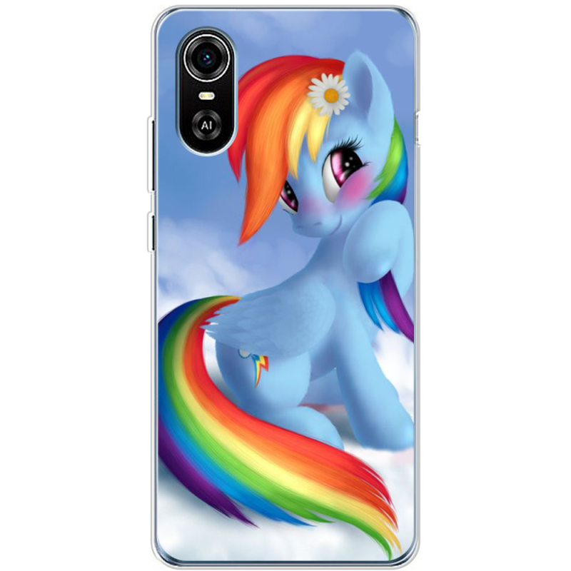 Чехол BoxFace ZTE Blade A31 Plus My Little Pony Rainbow Dash