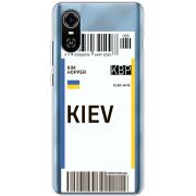 Прозрачный чехол BoxFace ZTE Blade A31 Plus Ticket Kiev