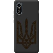 Черный чехол BoxFace ZTE Blade A31 Plus Ukrainian Trident