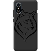 Черный чехол BoxFace ZTE Blade A31 Plus Wolf